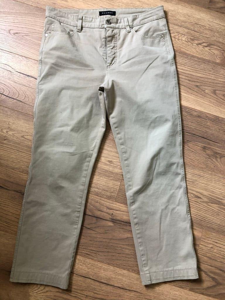 Rosner Jeans Beige Damesbroek Maat 44, Beige, Maat 42/44 (L), Ophalen of Verzenden, Zo goed als nieuw