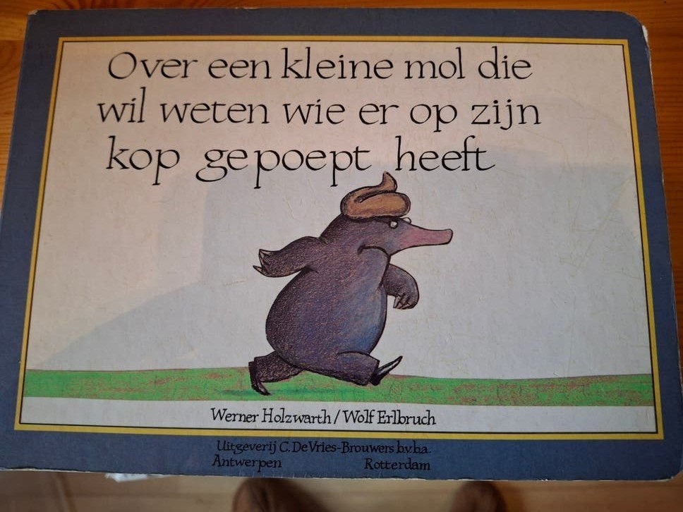 Kleine mol die wil weten wie er op zijn kop gepoept, Boeken, Gelezen, Fictie algemeen, Jongen of Meisje, Ophalen of Verzenden