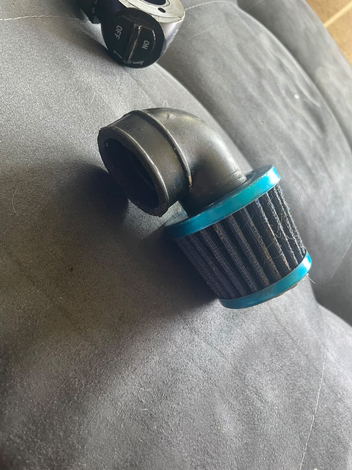 Powerfilter 17,5mm 19mm minarelli horizontaal / verticaal, Ophalen, Carburateur, Yamaha