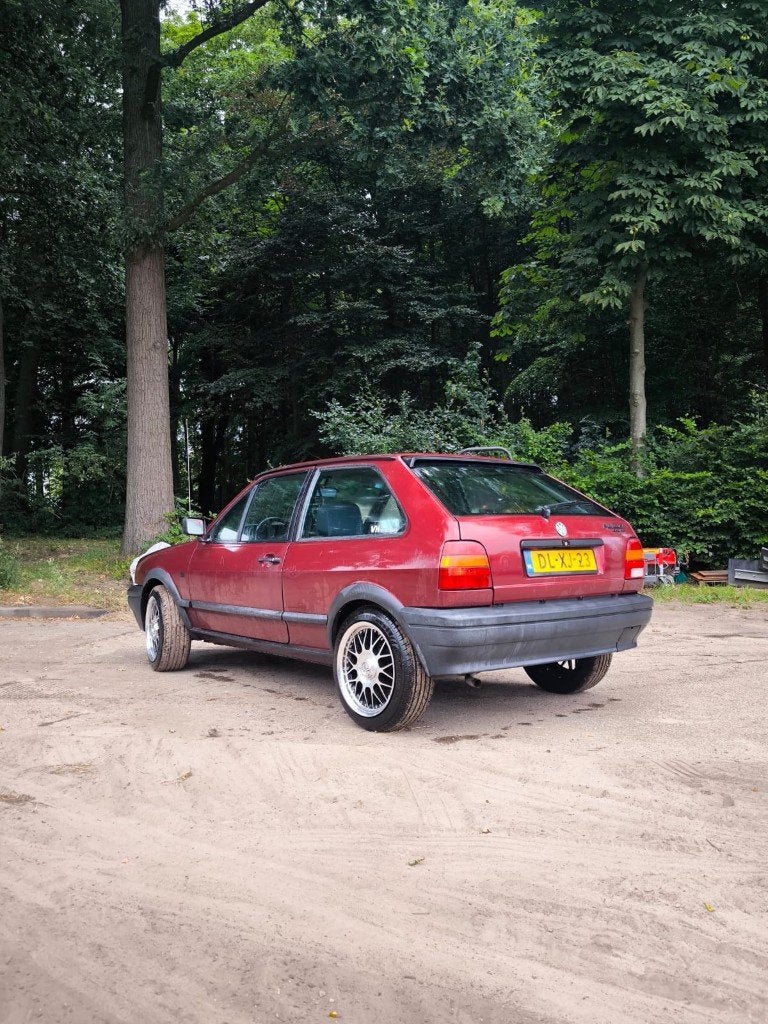 Volkswagen Polo 1.3 CL Coupe 40KW U9 1992 Rood, Voorwielaandrijving, 54 pk, 4 cilinders, 1272 cc