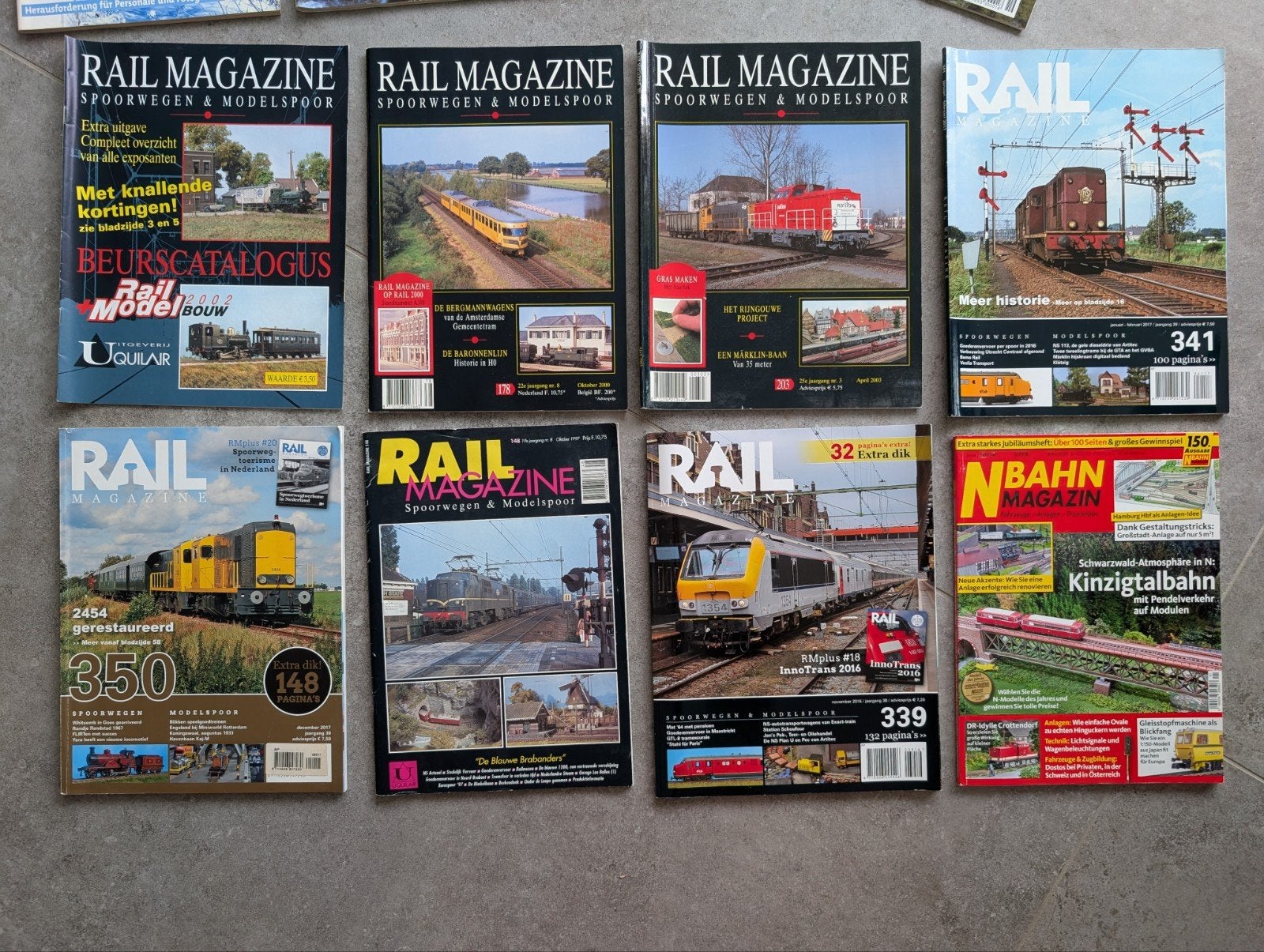 Modelspoor tijdschriften (Railhobby, Modelspo, Ophalen of Verzenden, Overige typen