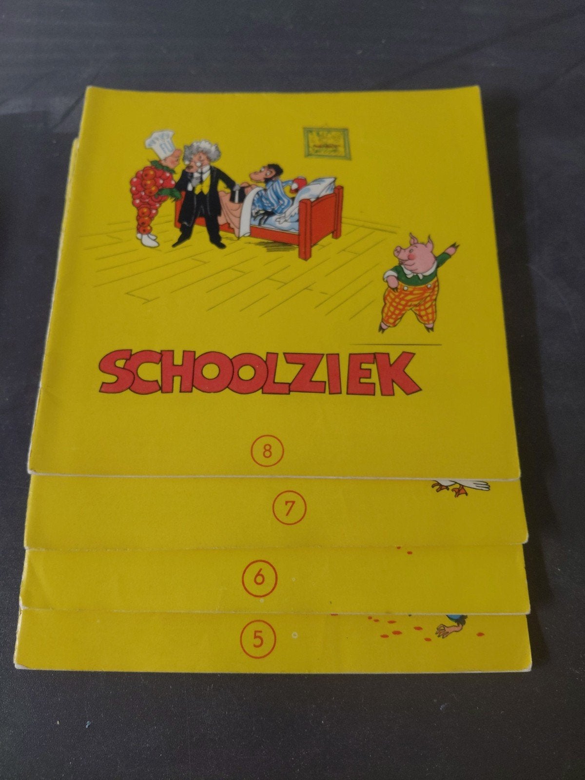 Flipje en Tiel.- Schooziek, Ballonvaart, Hangmat, Ophalen of Verzenden, Gelezen, Annie M.G. Schmidt, Fictie algemeen
