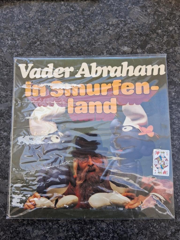 Vader Abraham in Smurfenland LP - Originele Persing, Originele persing, Ophalen of Verzenden, Nieuw in verpakking, 12 inch