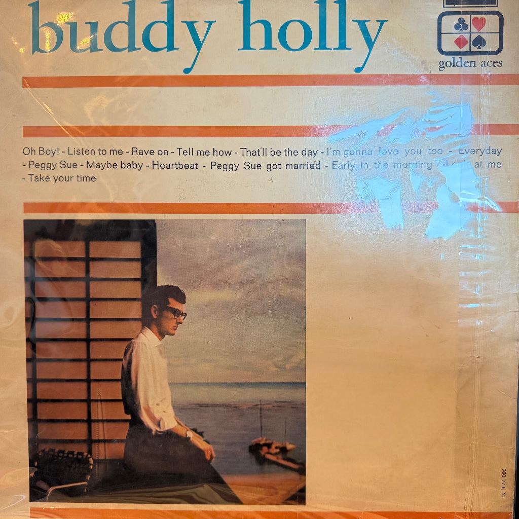 Vinyl: Buddy Holly, Cd's en Dvd's, Vinyl | Pop, Ophalen of Verzenden, Gebruikt, 12 inch