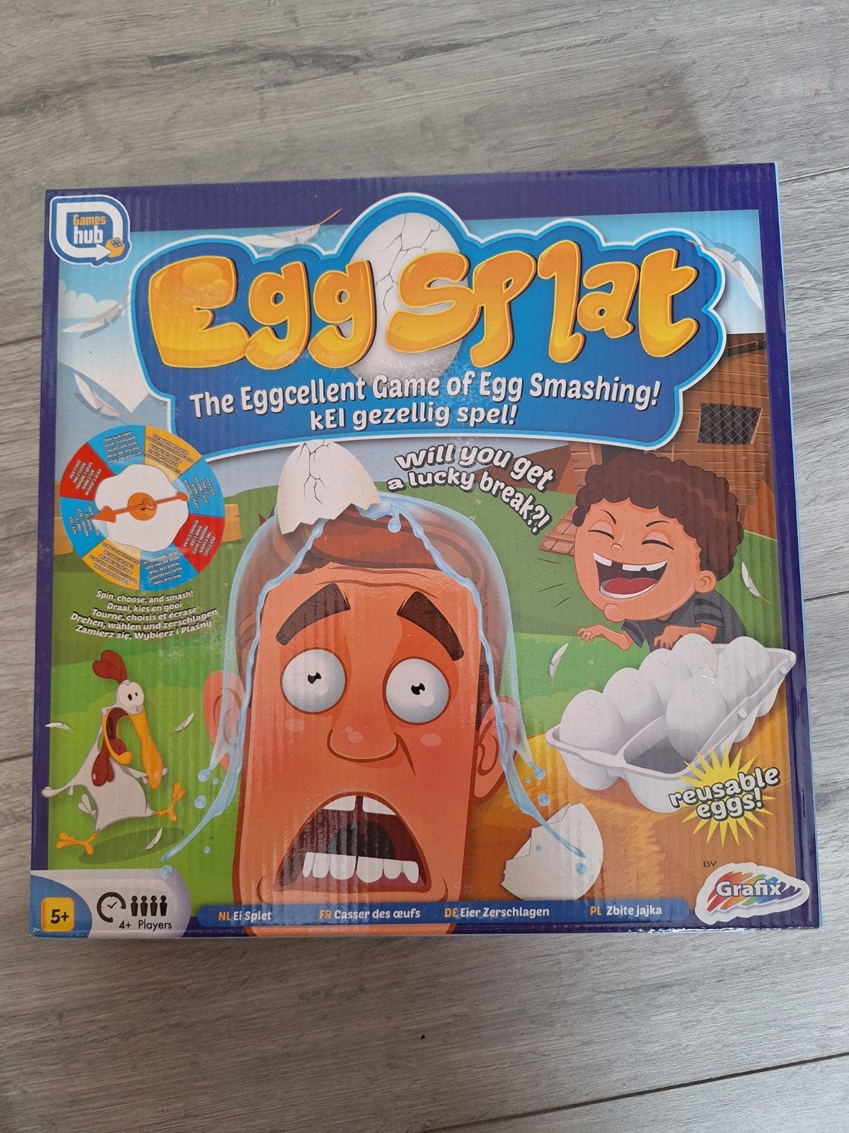 Egg splat spel, Vijf spelers of meer, Ophalen of Verzenden, Zo goed als nieuw