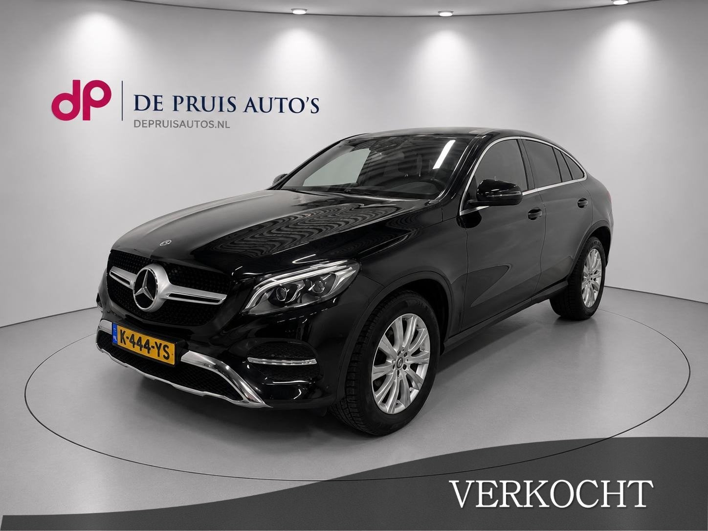 Mercedes-Benz GLE-klasse Coupé 350 d 4MATIC VAN Grijs Kente, Auto's, Mercedes-Benz, Gebruikt, Start-stop-systeem, Bedrijf, Vierwielaandrijving