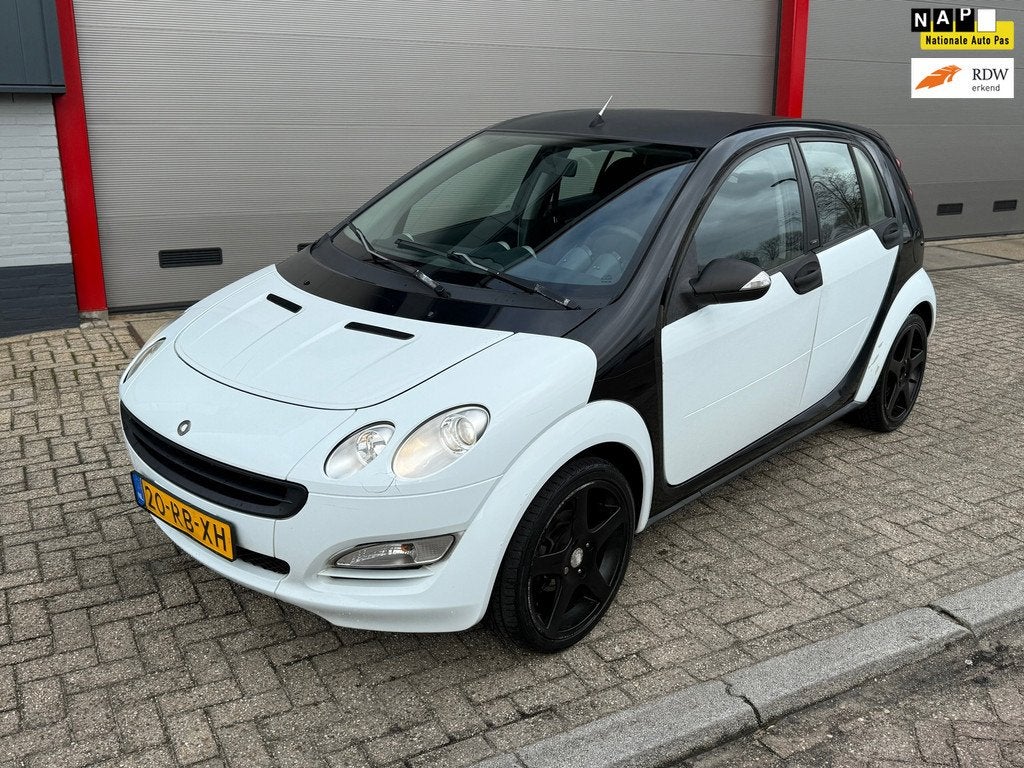 smart forfour 1.1 pulse, Voorwielaandrijving, Zwart, Origineel Nederlands, Bedrijf