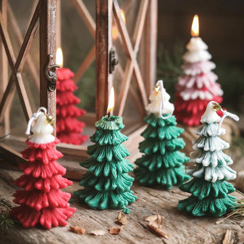 Kerstboom Kaarsenmal / Kaarsen Mal Zeep Kerst Beeldje Maken, Verzenden, Nieuw, Overige typen