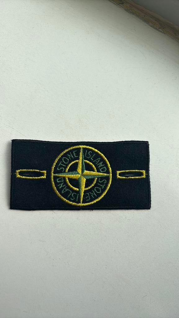 Stone island badge patch embleem SI cp company, Kleding | Heren, Overige Herenkleding, Zo goed als nieuw, Ophalen of Verzenden