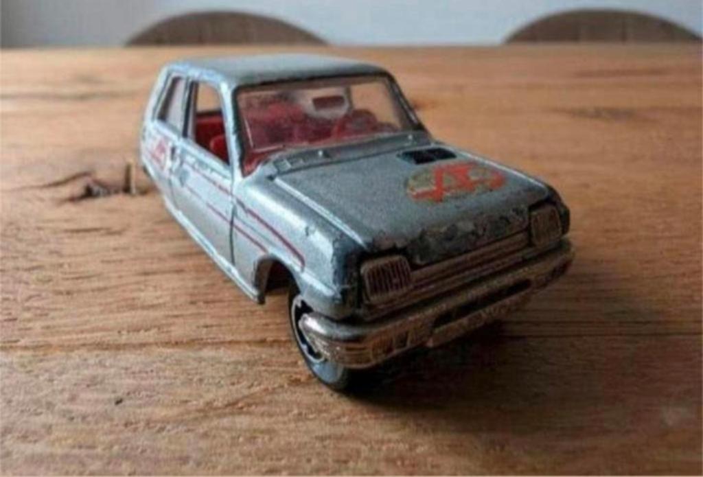 Renault 5 Alpine – Majorette  – Made in France, Ophalen of Verzenden, Gebruikt, Auto