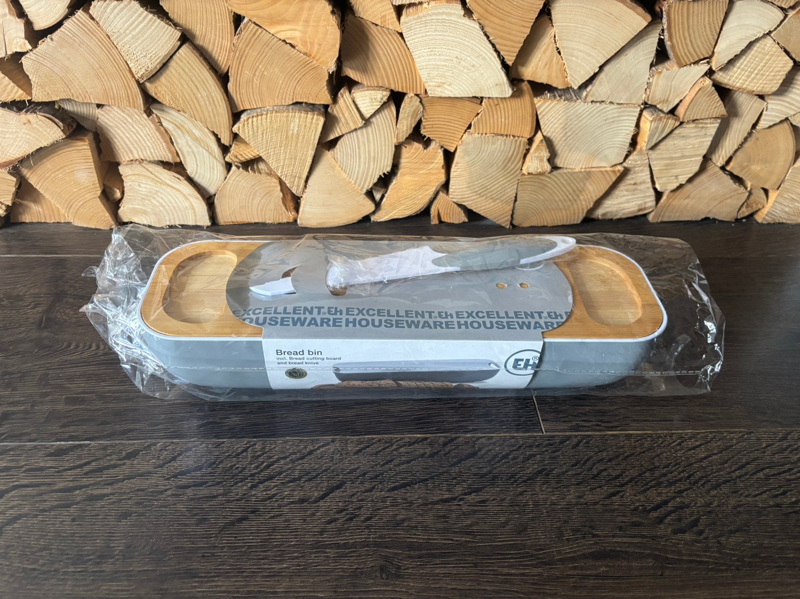 Brood bewaardoos / broodtrommel met mes, Ophalen of Verzenden, Nieuw