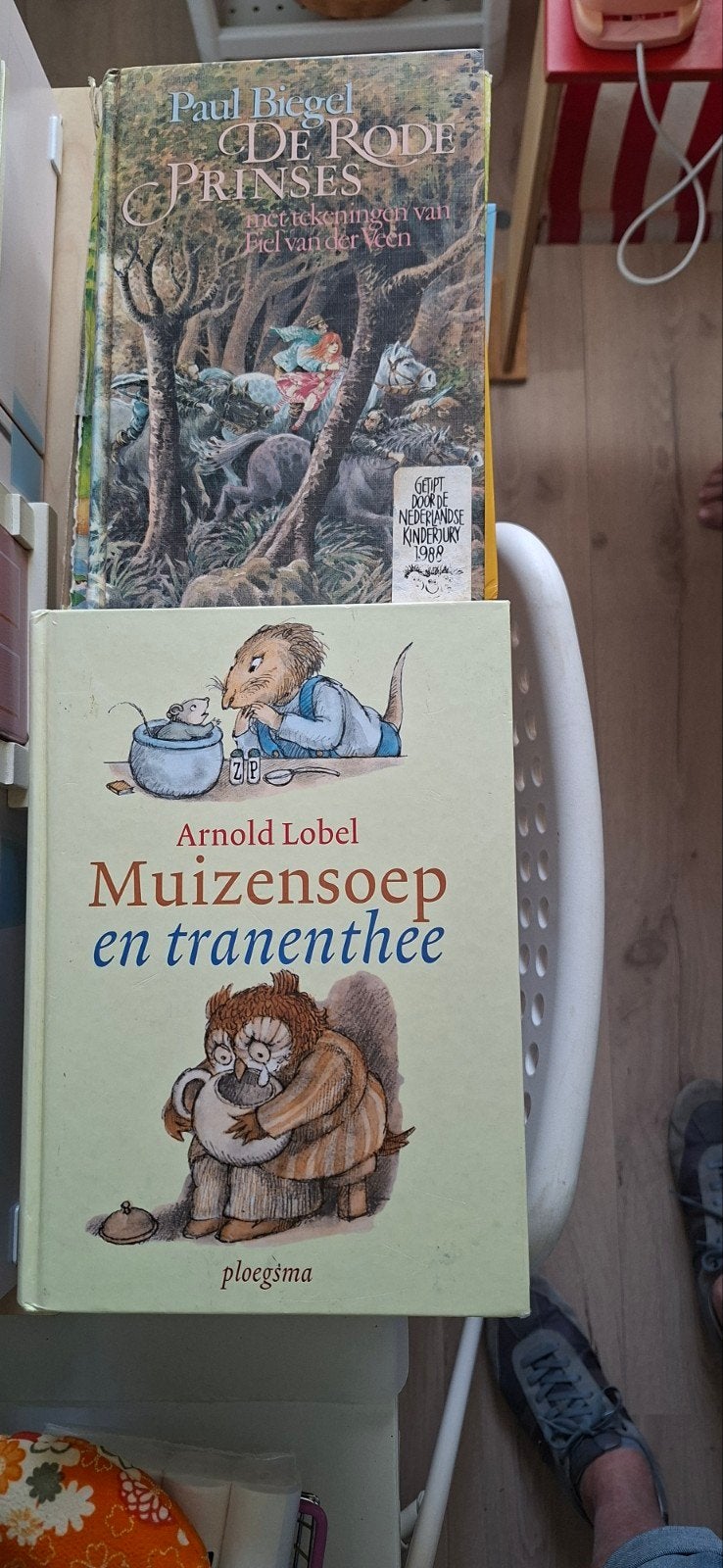 Paul Biegel - De Rode Prinses & Arnold Lobel - Muizensoep, Ophalen, Gelezen, Paul Biegel, Arnold Lobel, Sprookjes