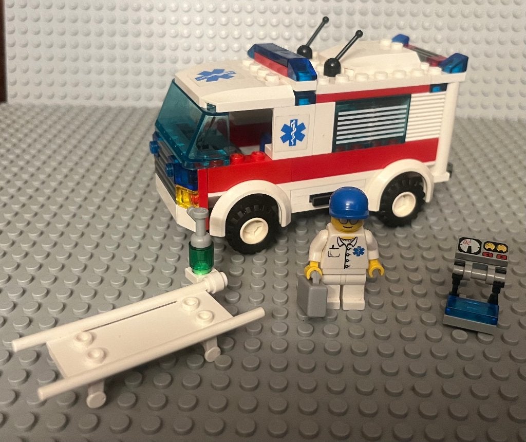 Lego City Ambulance (7890), Lego, Ophalen of Verzenden, Complete set, Compleet