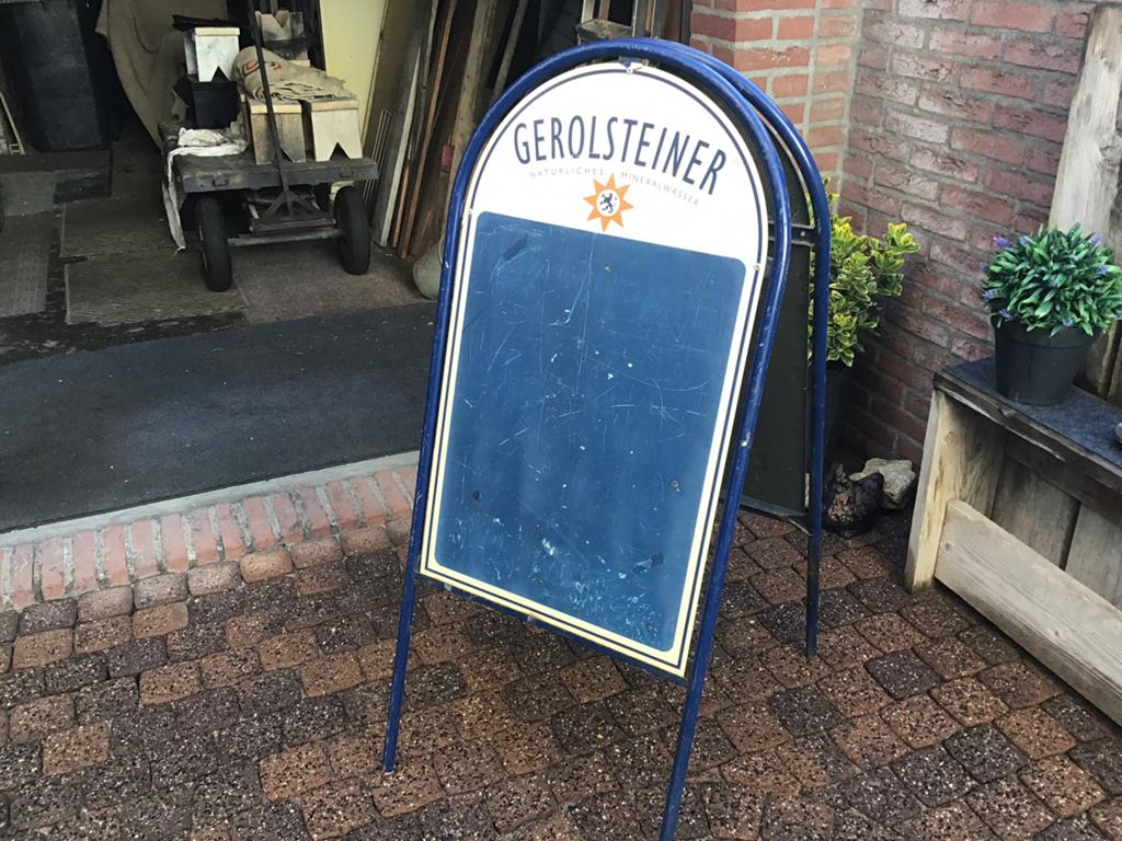 Reclamebord, Ophalen of Verzenden, Zo goed als nieuw, Reclamebord