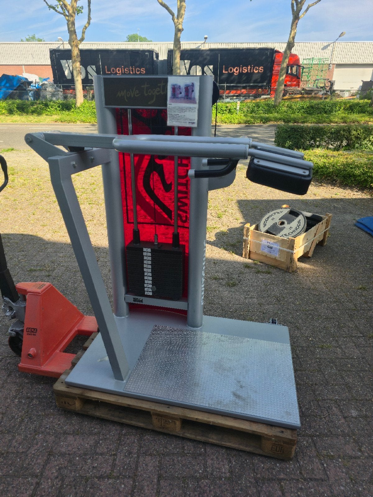 Teca squat machine, Sport en Fitness, Fitnessmaterialen, Ophalen, Overige typen