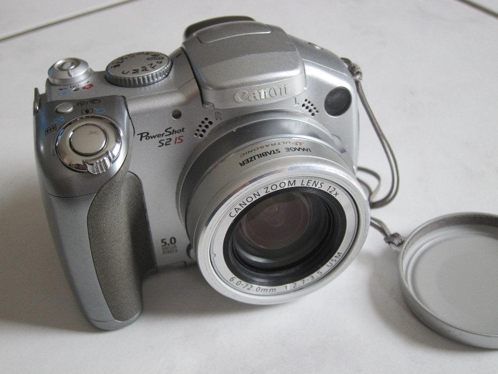 Canon Powershot S2 IS digitale camera, Ophalen, Gebruikt, Canon, 5 megapixels