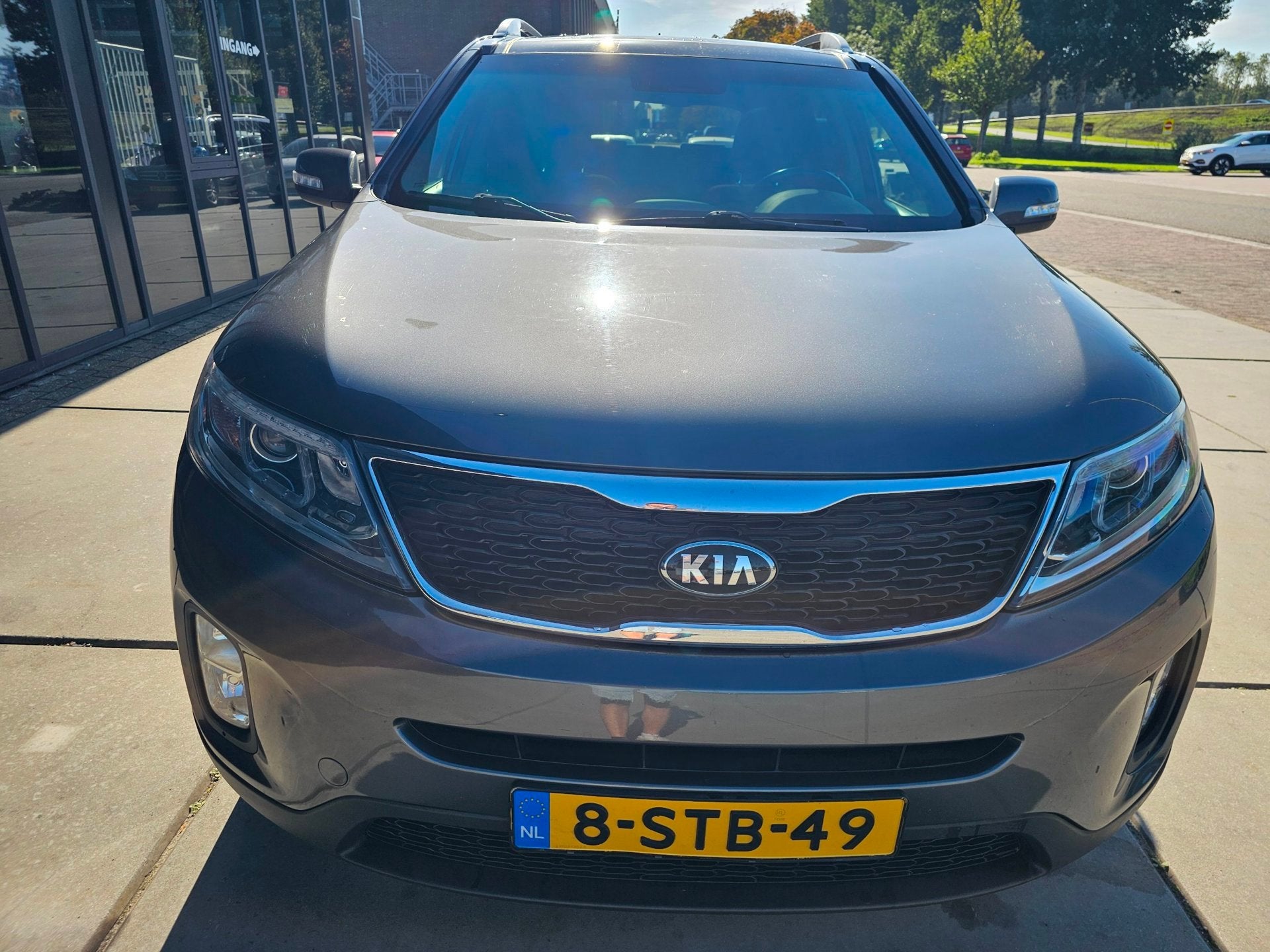 Kia Sorento 2.4 GDi Plus Pack - Pano - Navi - 7PERSOONS, Auto's, Euro 5, Stof, Gebruikt, Zwart