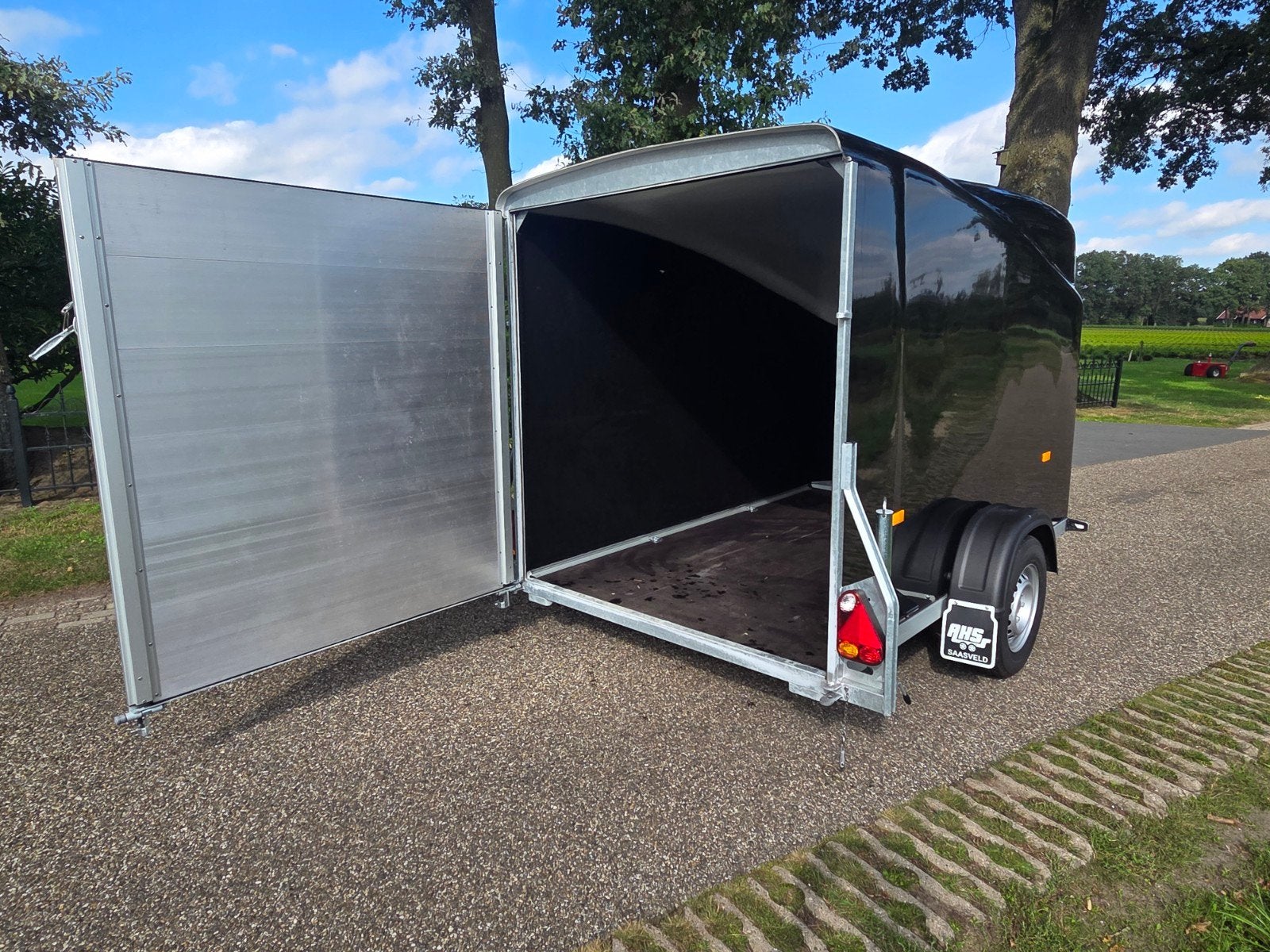 Gesloten EASEYLINE / DEBON CARGO Motoraanhanger, Ophalen of Verzenden, Zo goed als nieuw