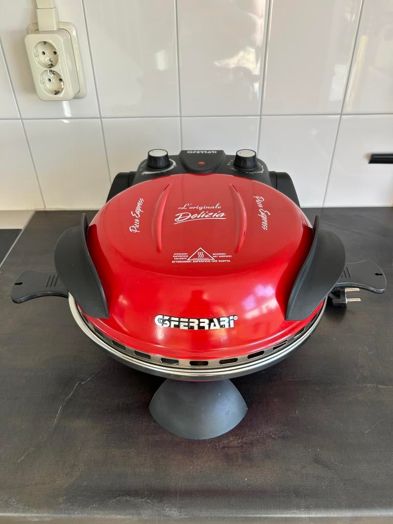 Ferrari Pizza Oven 400 graden - Perfecte Pizza's Thuis, Ophalen of Verzenden, Gebruikt
