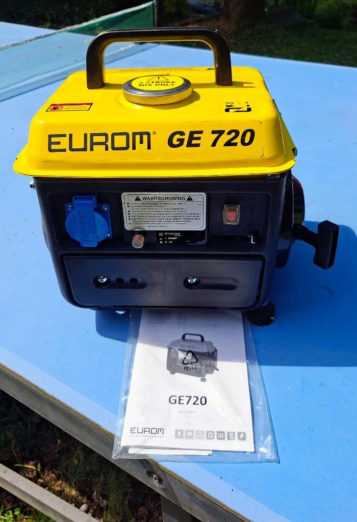 Generator Eurocom GE 720, Ophalen, Zo goed als nieuw