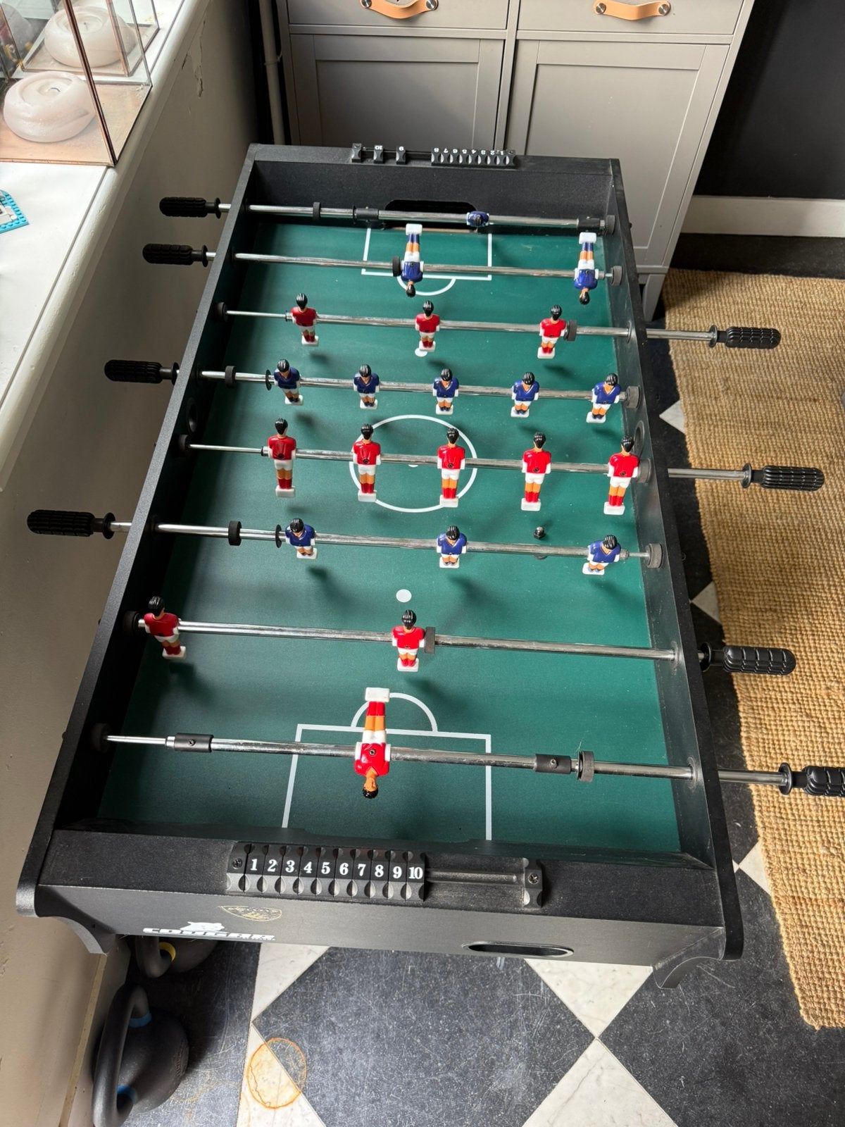 Voetbaltafel Cougar opklapbaar, Ophalen, Zo goed als nieuw