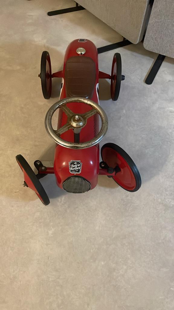 Retro Roller Trapauto - Klassiek Design, Kinderen en Baby's, Speelgoed | Buiten | Voertuigen en Loopfietsen, Gebruikt, Trapvoertuig