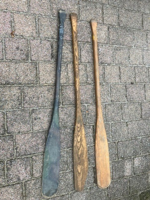 Peddels tbv roeiboot / rubberboot ex nl leger oa dsb boot., Ophalen, Landmacht, Nederland, Overige typen