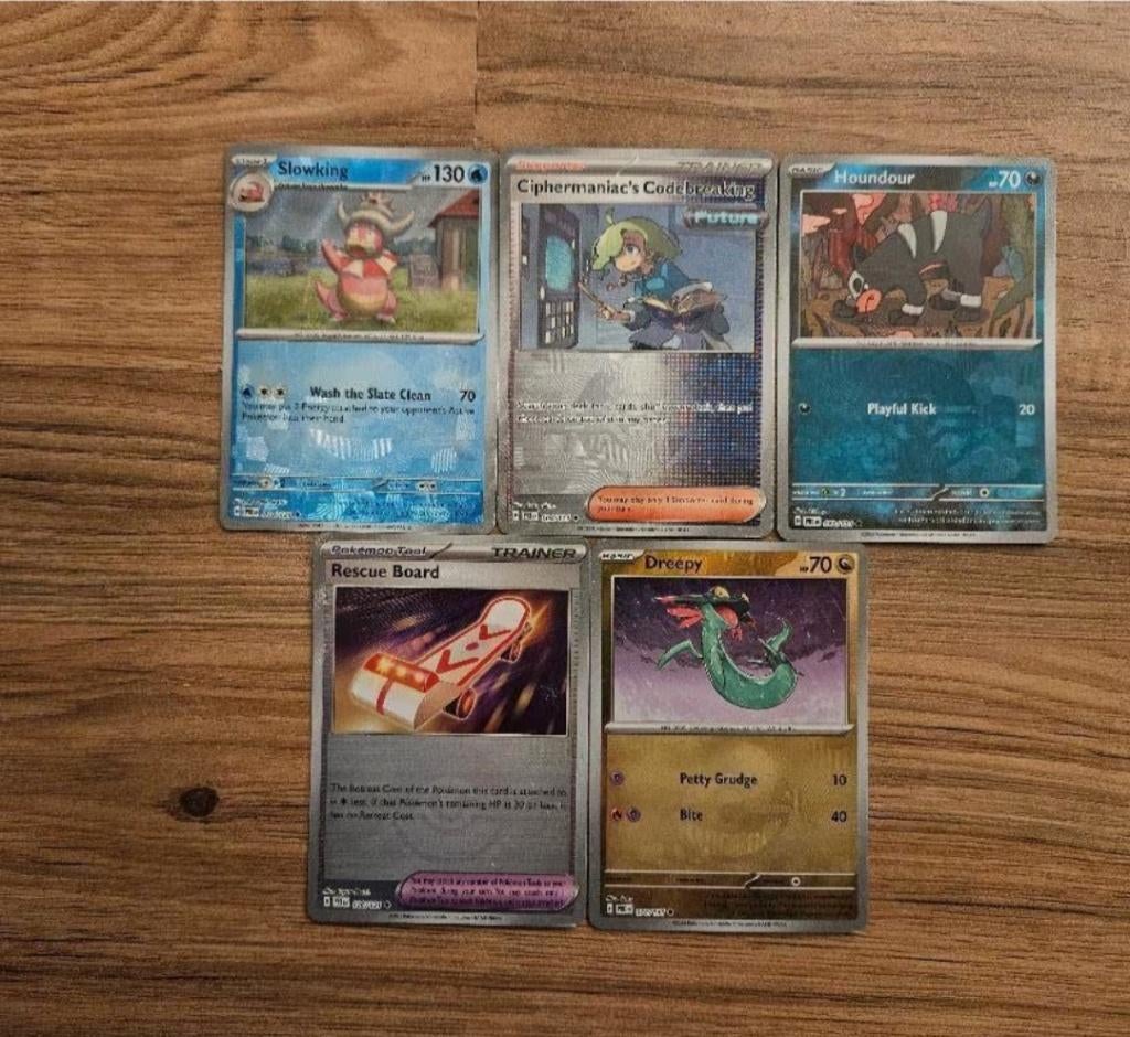 5 pokeballs - Prismatic Evolutions, Ophalen of Verzenden, Zo goed als nieuw