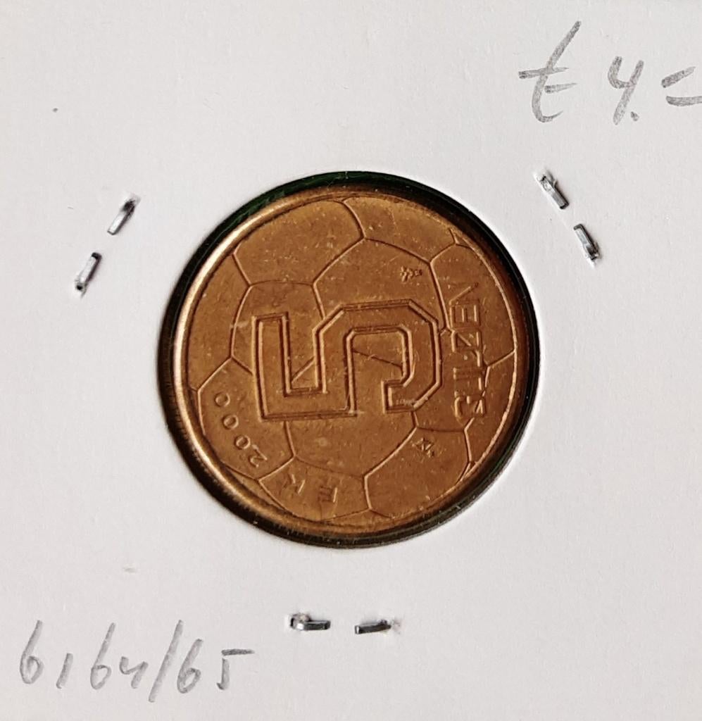 5 gulden E.K. 2000., Verzenden, Koningin Beatrix, 5 gulden, Losse munt