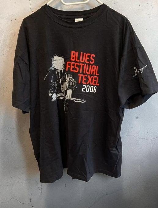 Blues Festival Texel 2008 T-shirt - Zwart, Onbekend, Zwart, Overige maten, Ophalen of Verzenden