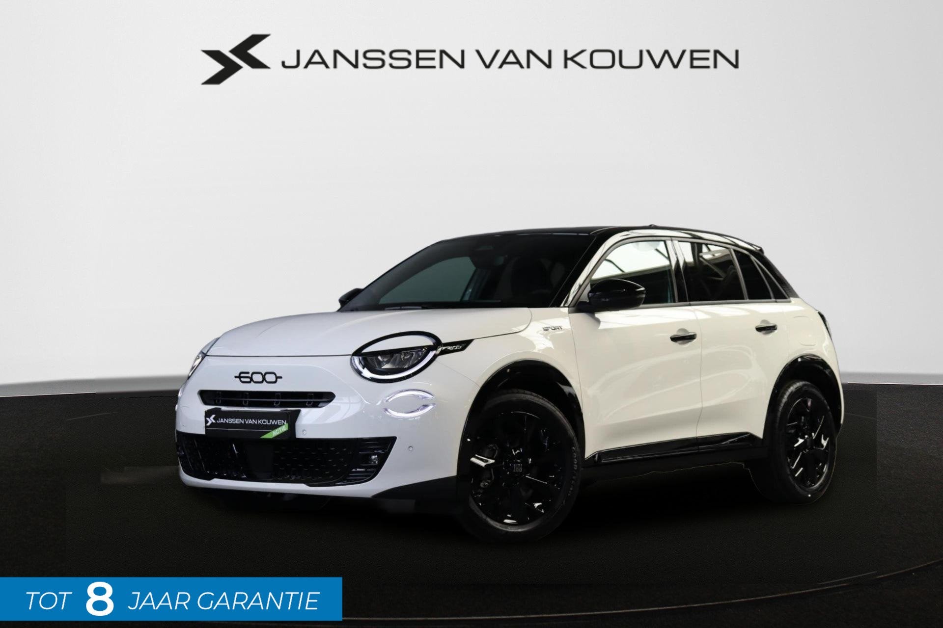 Fiat 600 1.2 Hybrid Sport 145PK / 2+6 Jaar Garantie / Voorra