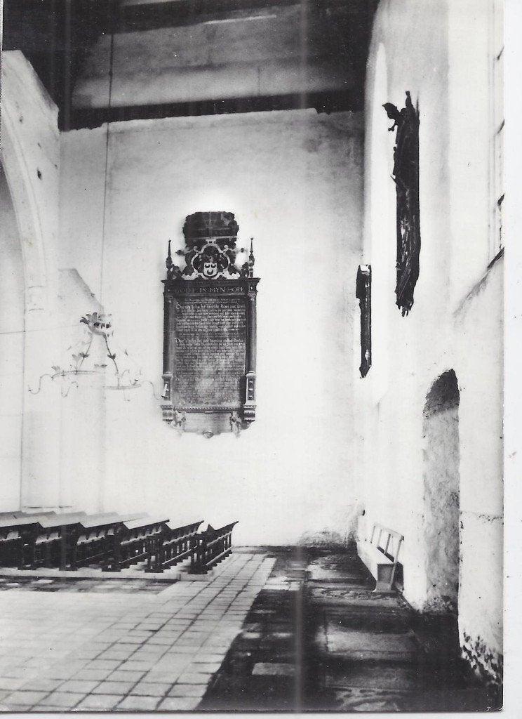 Kr3787 ansichtkaart geertruidenkerk te geertruidenberg, Verzamelen, Ophalen of Verzenden, Voor 1920, Ongelopen, Noord-Brabant