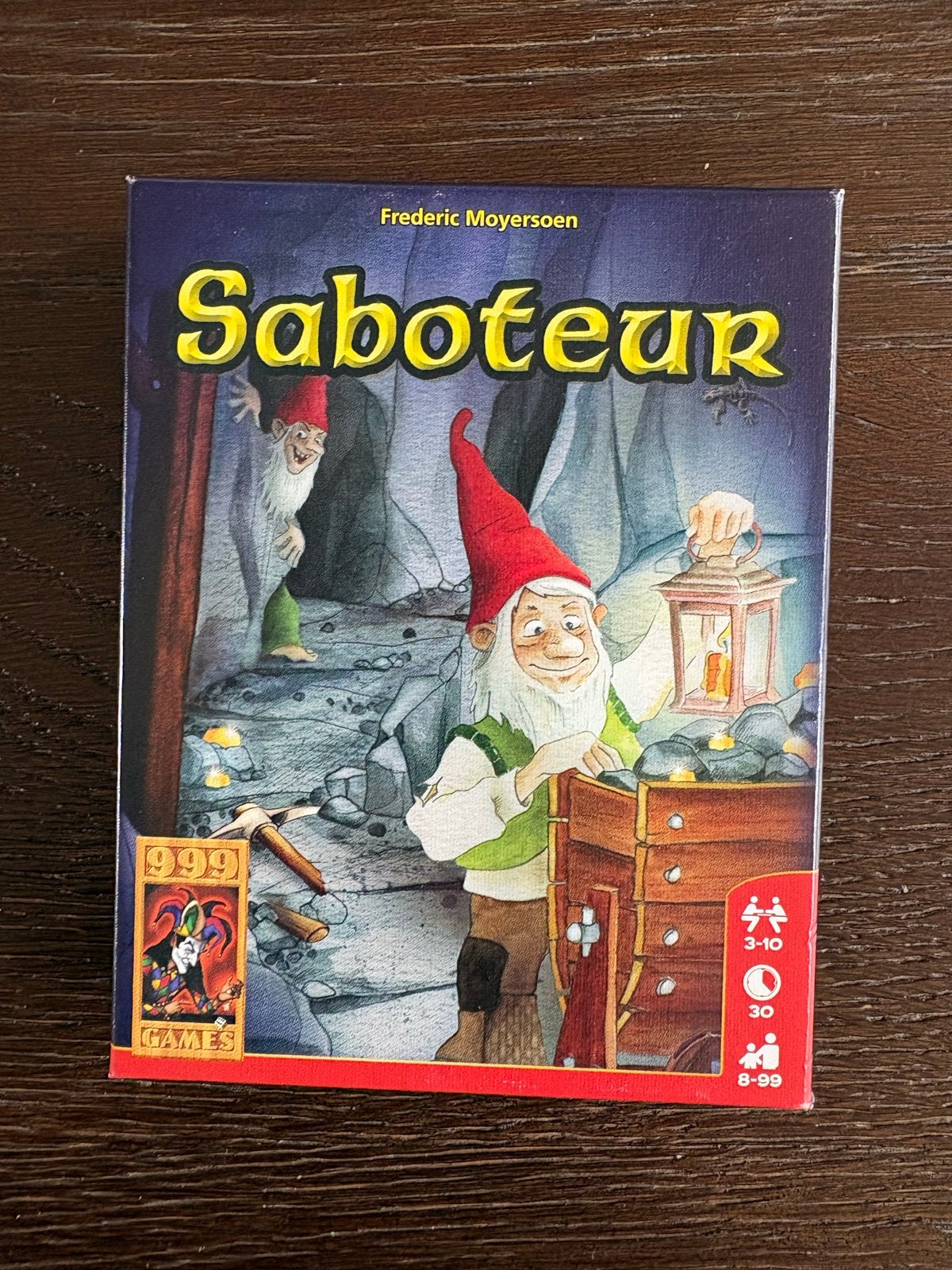 Saboteur kaartspel - Strategisch en leuk voor de familie, Drie of vier spelers, Ophalen, Gebruikt