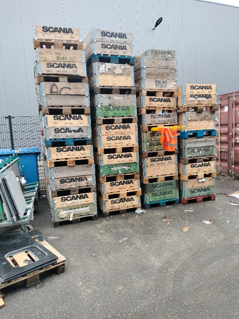 Palletranden, Ophalen, Minder dan 25 mm, Zo goed als nieuw, Pallet