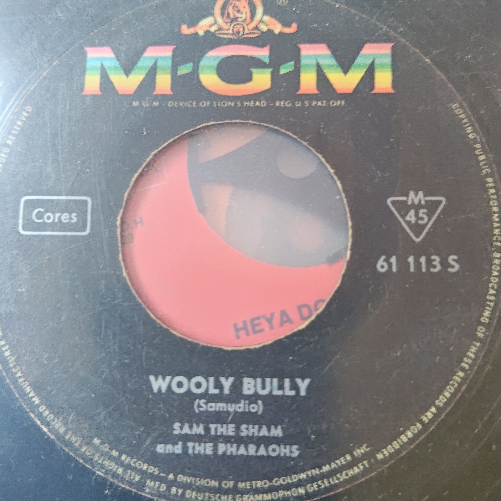 Sam the Sham & The Pharaohs - Wooly Bully (MGM 45 toeren), Ophalen of Verzenden, Gebruikt, 7 inch, EP
