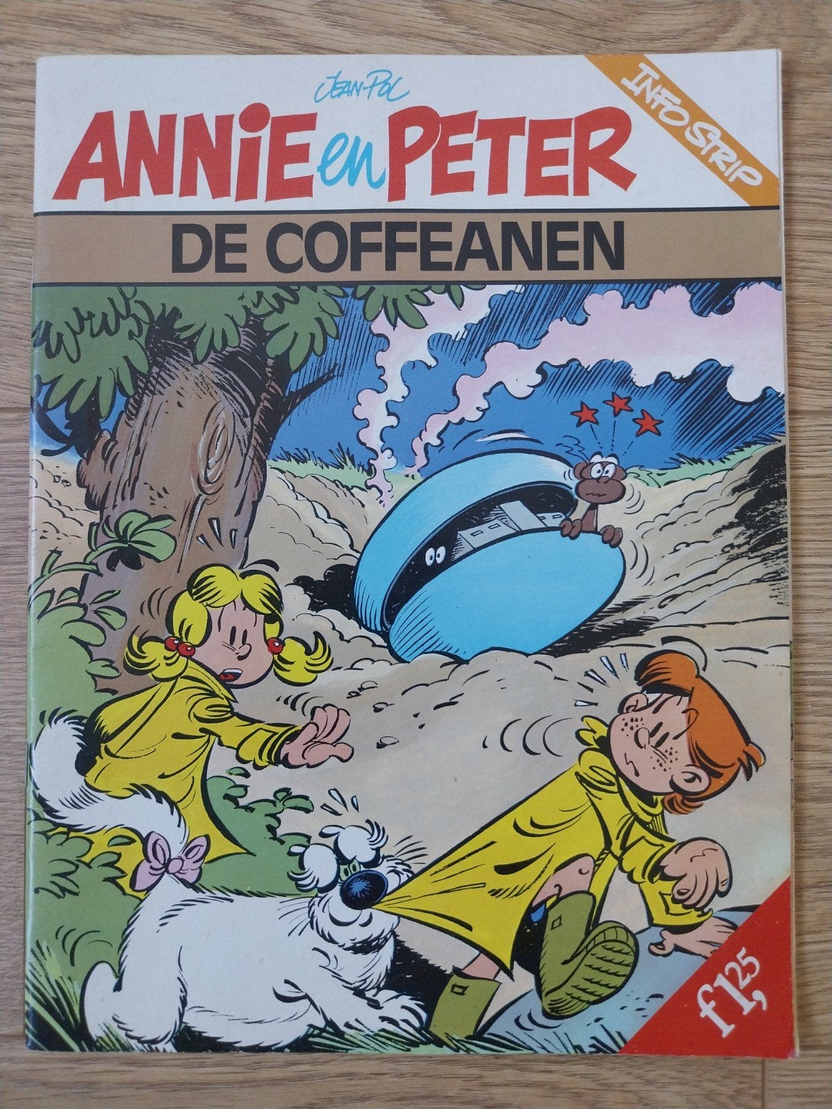 Annie en Peter, De Coffeanen, Eén stripboek, Ophalen of Verzenden, Gelezen