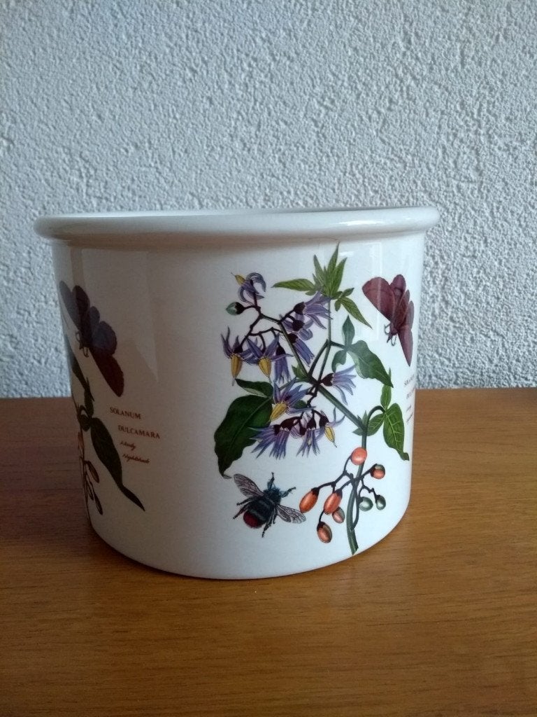 Porseleinen pot, Ophalen of Verzenden, Zo goed als nieuw, Overige materialen, Pot, Bus of Blik