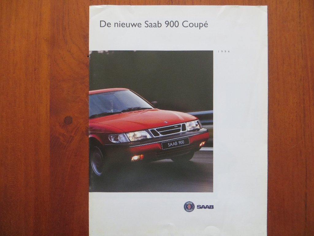 De nieuwe Saab 900 Coupé 1994, Ophalen of Verzenden, Gelezen, Overige merken