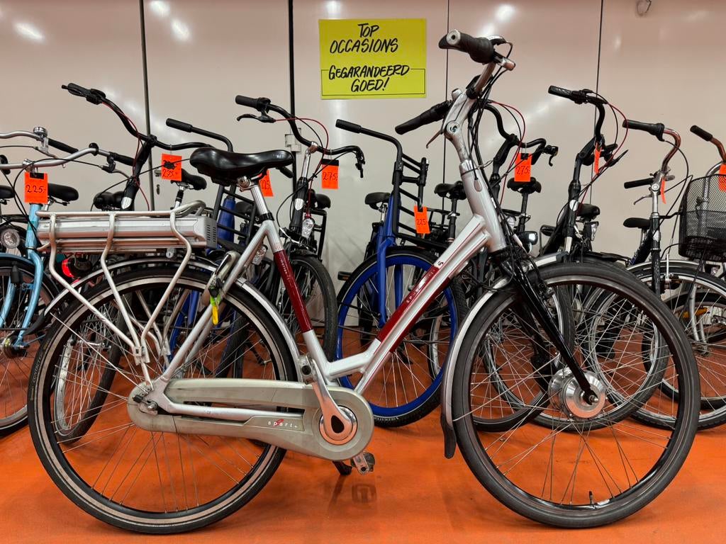 Sparta C3 (nieuw accu) elektrische Damesfiets / luxe v. 61cm, Fietsen en Brommers, 56 cm of meer, Ophalen of Verzenden, Zo goed als nieuw