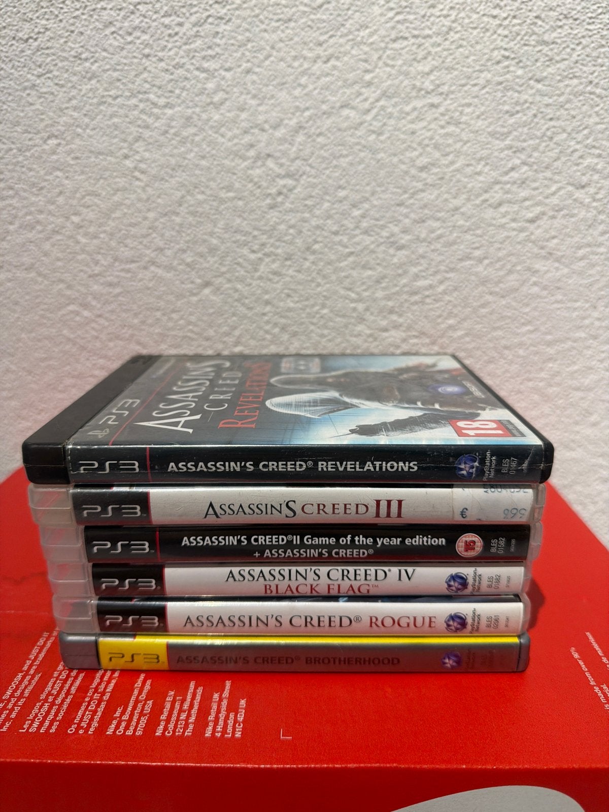Assassin's Creed PS3 bundel (6 games), Avontuur en Actie, Online, 1 speler, Ophalen of Verzenden
