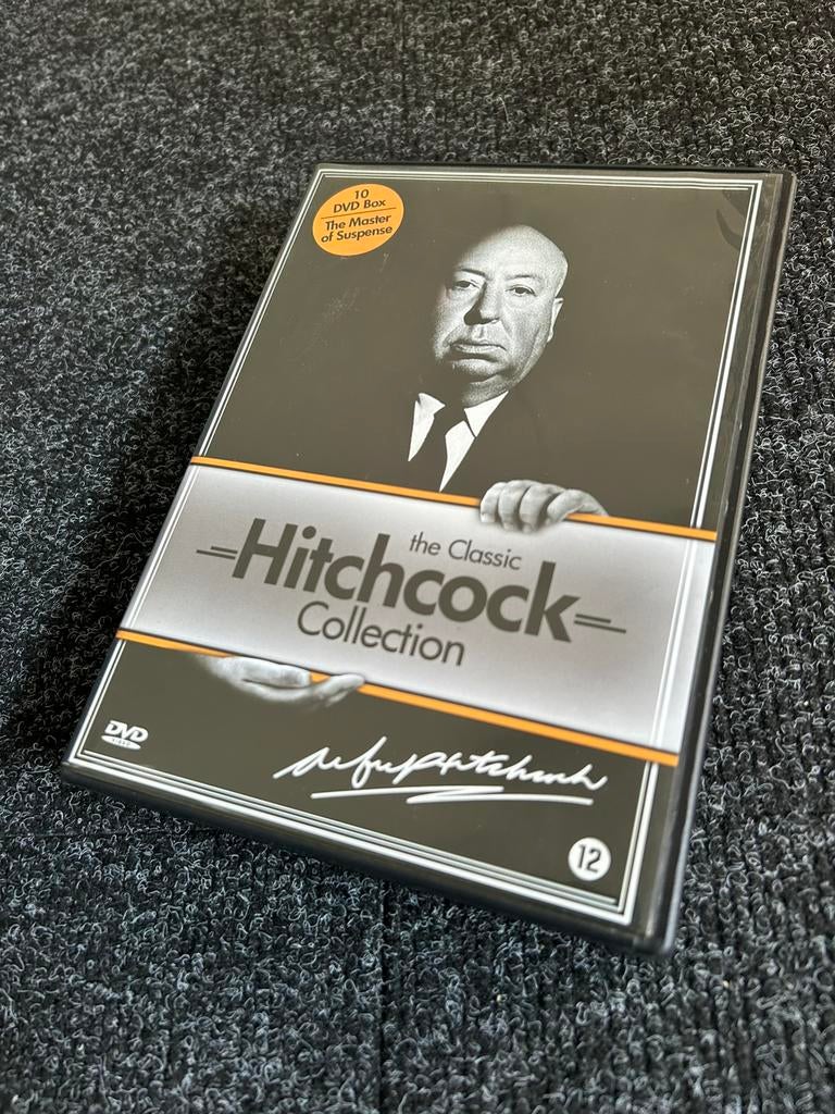 The classic hitchcock collection dvd box, Vanaf 12 jaar, Ophalen of Verzenden, Gebruikt, Actie en Avontuur