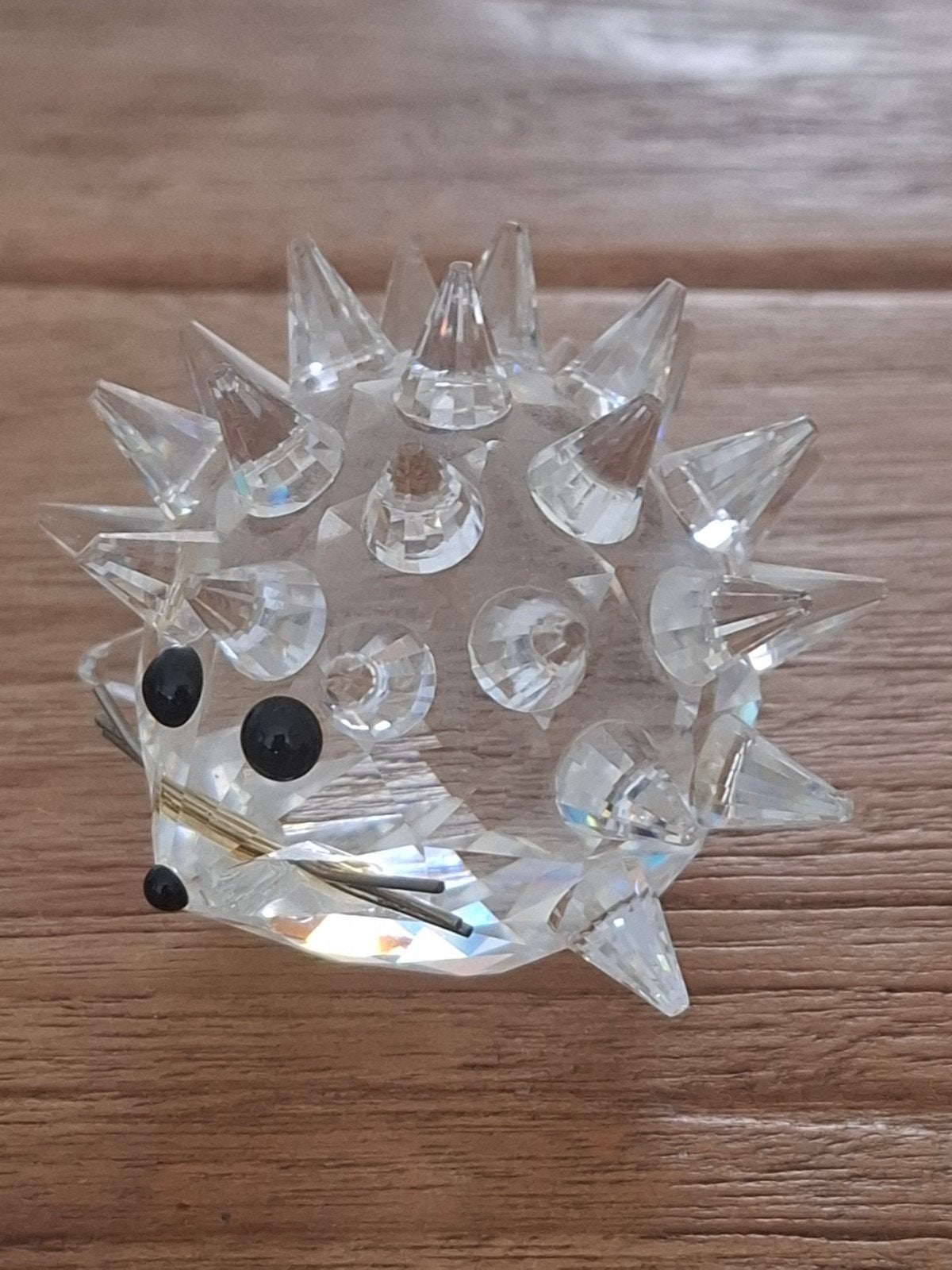Swarovski kristallen egel, Ophalen of Verzenden, Zo goed als nieuw, Figuurtje