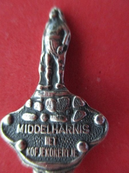 (A3725)  Middelharnis Het Kofjekokertje, Ophalen of Verzenden, Gebruikt, Overige materialen, Bestek