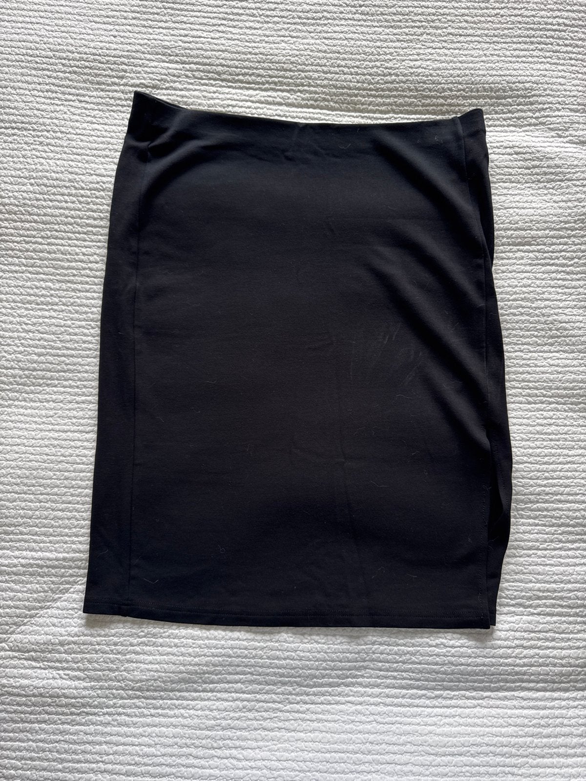 Zwart kokerrokje van Juffrouw Jansen, maat XXL, Zwart, Maat 46/48 (XL) of groter, Ophalen of Verzenden, Zo goed als nieuw