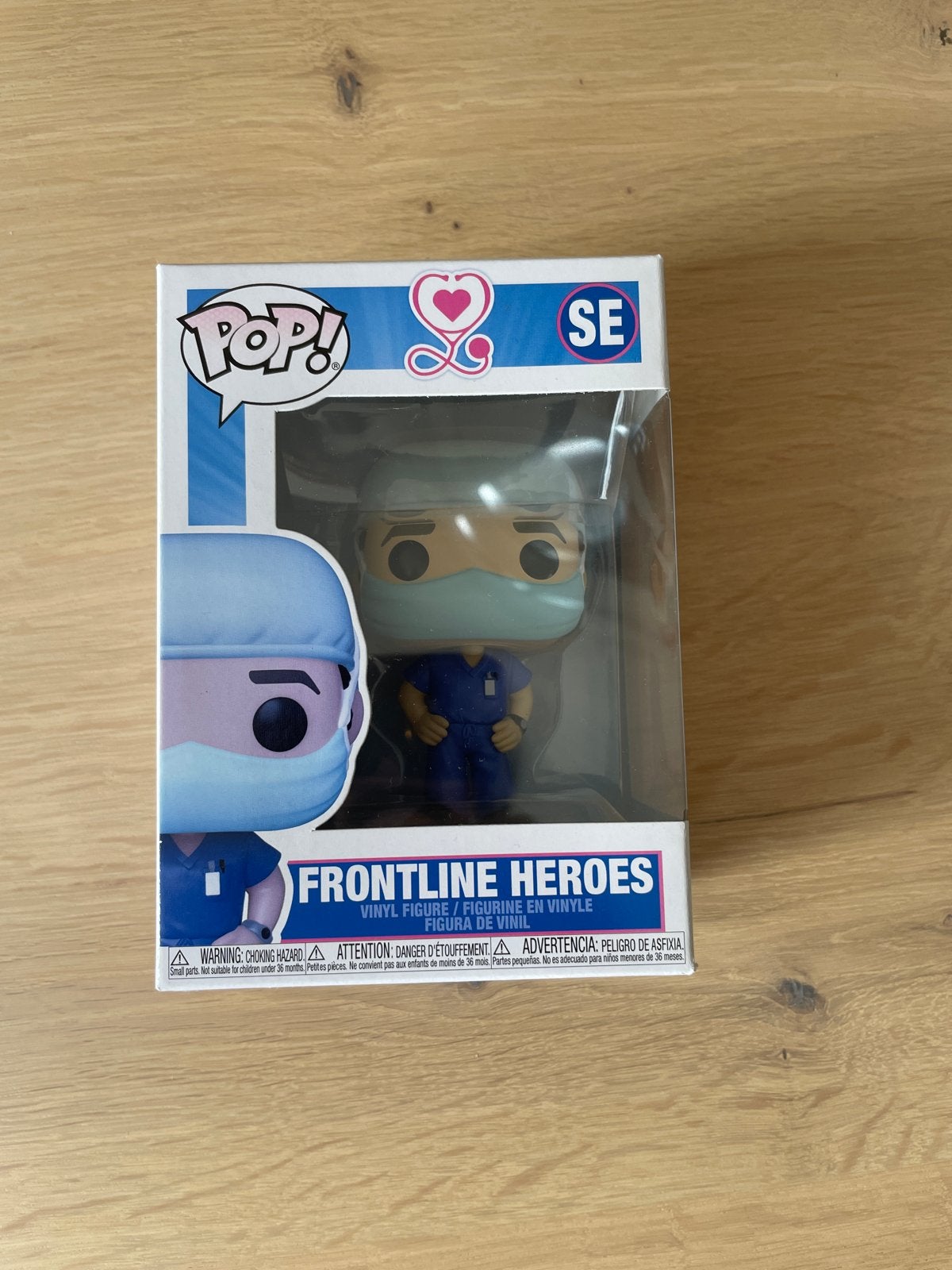 Funko Pop! Frontline Heroes Arts 02 - Dokter met mondkapje, Ophalen, Nieuw