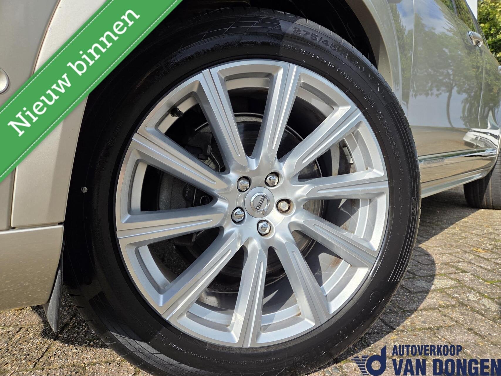 Volvo XC90 2.0 T6 AWD Inscription | 1e Eigenaar / 43.245 KM!, Dealer onderhouden, Gebruikt, Beige, 4 cilinders
