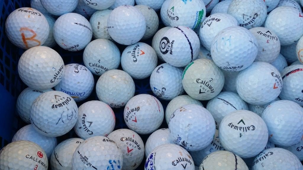 CALLAWAY LAKE GOLFBALLEN VAN GOEDE KWALITEIT, Ophalen, Gebruikt, Bal(len), Callaway