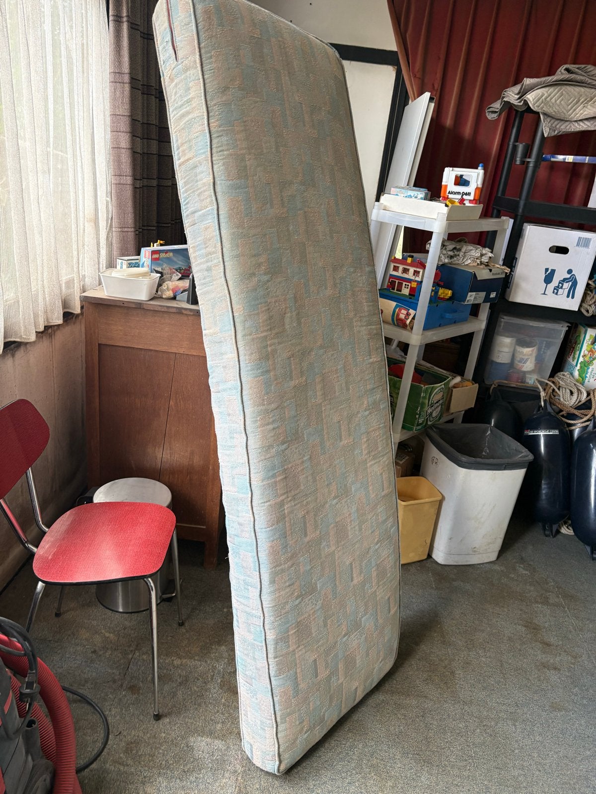 Caravankussen / bootkussen 185x60x14 in goede staat, Ophalen