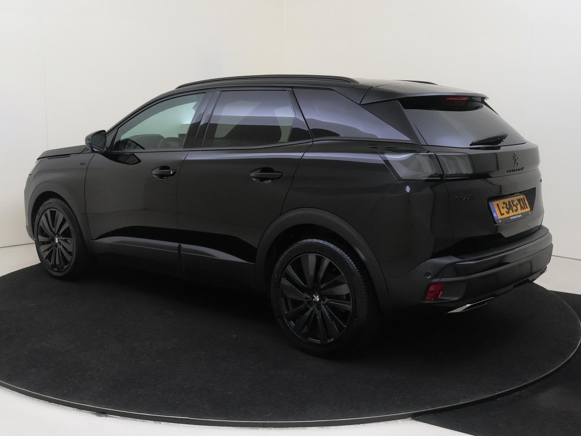 Peugeot 3008 1.2 PureTech GT | Panoramisch schuifdak | Adapt, Auto's, 12 maanden, Gebruikt, 1199 cc, Zwart