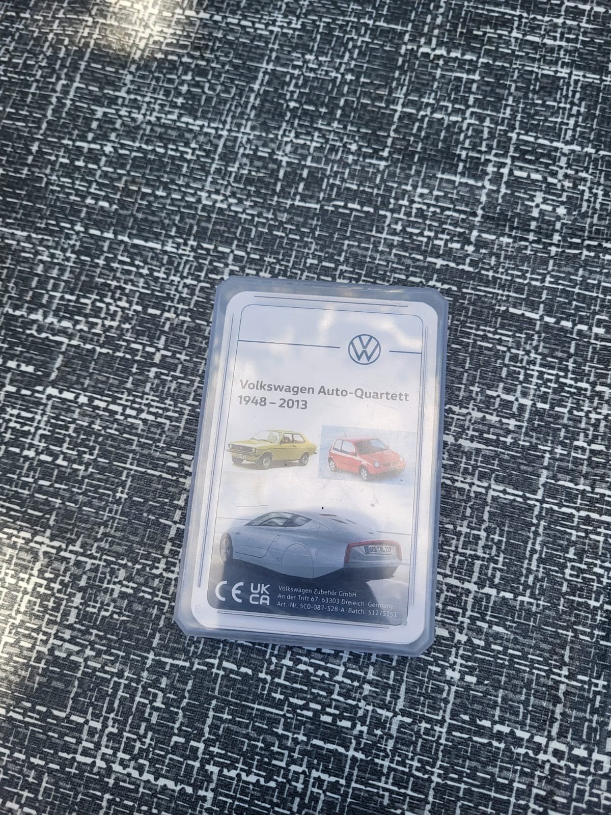 Volkswagen Auto-Quartett 1948-2013 - 100% compleet, Ophalen of Verzenden, Zo goed als nieuw, Auto's